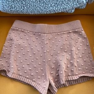 Sweater shorts
